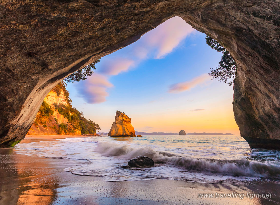 Cathedral Cove, Coromandel
Cathedral Cove, near Whitianga on the Coromandel Peninsula, North Island, New Zealand. This is a major tourist attraction of the area and is situated in a Marine Reserve.
Keywords: Bay of Plenty Region;Bay of Water;Beauty In Nature;Cathedral Cove;Cathedral Cove - Waikato Region;Cliff;Coastline;Colour Image;Colours;Coromandel;Day;Idyllic;Natural Arch;New Zealand;No People;North Island;Outdoors;Pacific Ocean;Photography;Places;Rock;Sa