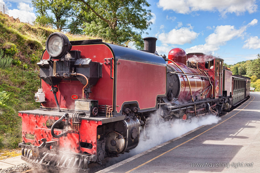 Steam at Beddgelert, Gwynedd
