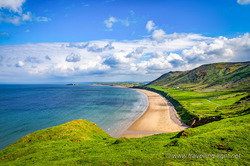 Rhossili Beach, Gower Peninsula, Swansea